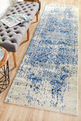 Isla White/Navy Runner