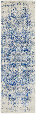 Isla White/Navy Runner