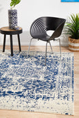Isla White/Navy Rug