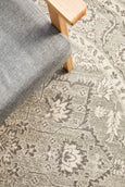 Parker Silver Round Rug