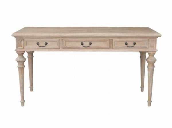 Kensington Desk Whitewashed Oak