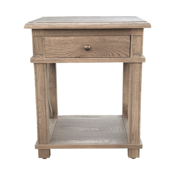 Long Island Side Table Weathered Oak