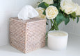 Rattan Tissue Box Square