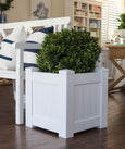 Planter Box White PVC