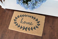 Home Wreath Doormat