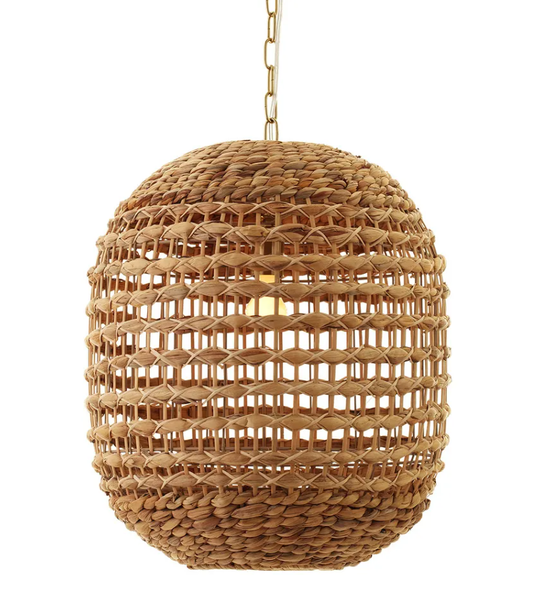 Katarina Rattan Pendant Round