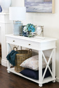 Long Island Console White 110cm