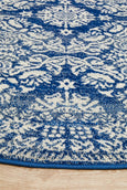 Avery Rug Navy Round