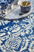 Avery Rug Navy Round