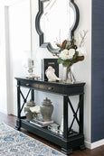 Nantucket Hall Table Black