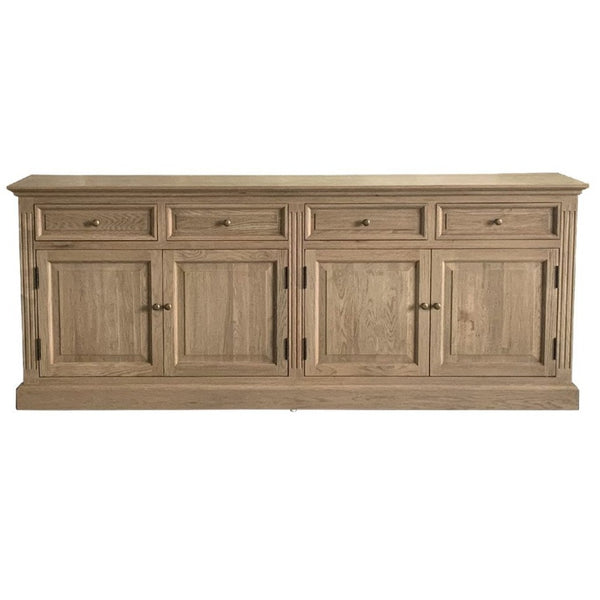 Parkhurst Four Drawers Sideboard Weathered Oak