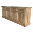 Parkhurst Four Drawers Sideboard Natural Oak