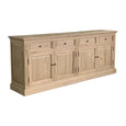 Parkhurst Four Drawers Sideboard Weathered Oak