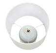 Patronga Table Lamp White