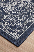 Calypso Navy Outdoor Rug