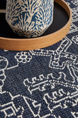 Calypso Navy Outdoor Rug