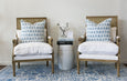 Hicks Caned Armchair White