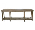 Harper Console Weathered Oak