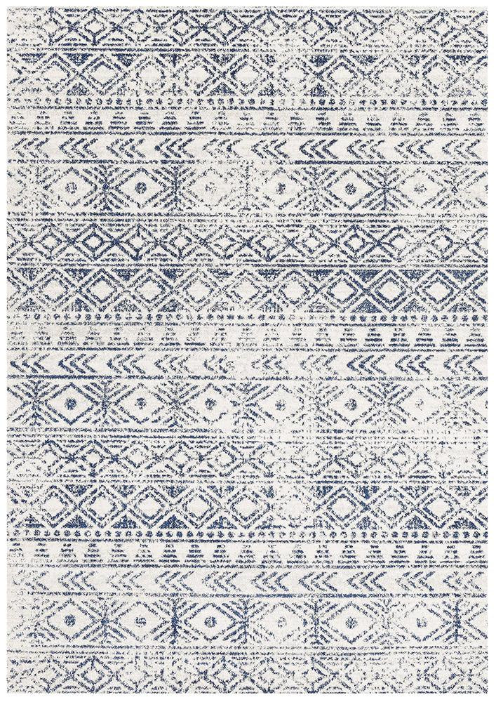 Shelter Blue Rectangle Rug