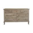 Adelaide Wide Dresser Whitewashed Oak