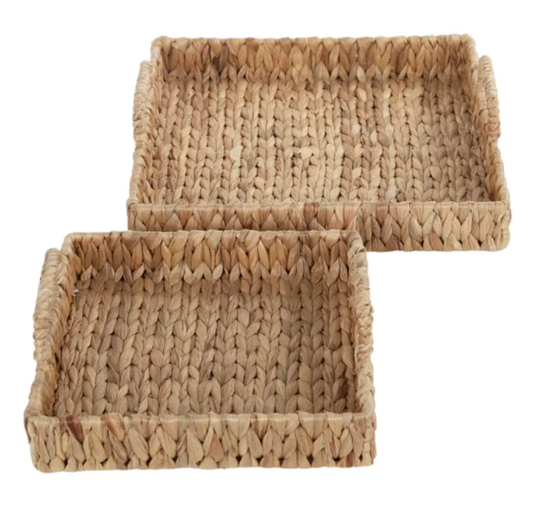 Ashton Hyacinth Trays S/2