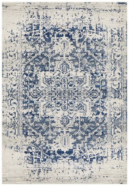 Isla White/Navy Rug