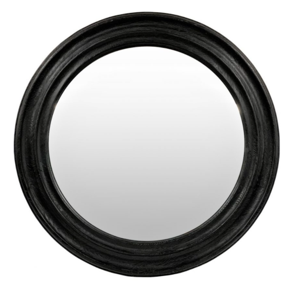 Ayla Mirror Black Oak