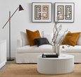 Birkshire Slip Cover 3 Seater Sofa White