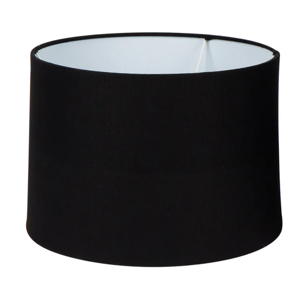 Plain Lampshade Black Medium