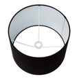 Plain Lampshade Black Medium