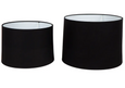 Plain Lampshade Black Medium