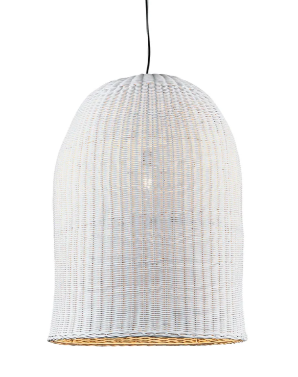 Bowerbird Hanging Pendant White Large