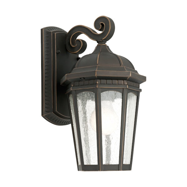 Cambridge One Light Exterior Wall Lantern Bronze