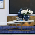 Chloe Stone Nesting Coffee Table