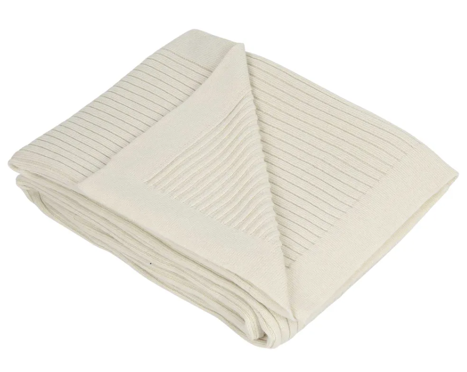Corby Throw Wool Cream