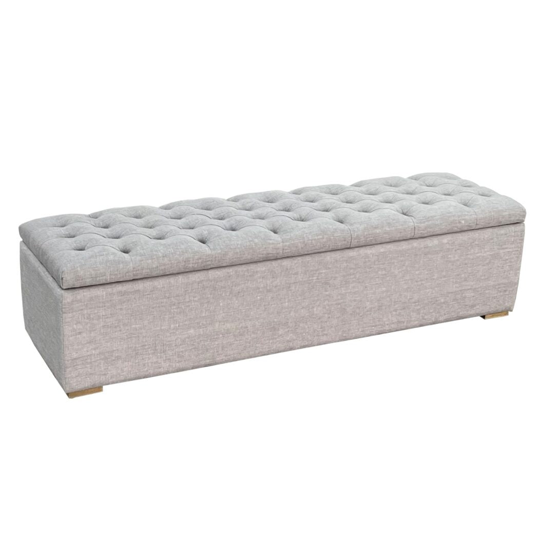 Dumont Trunk Grey Linen