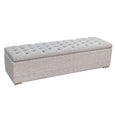 Dumont Trunk Grey Linen