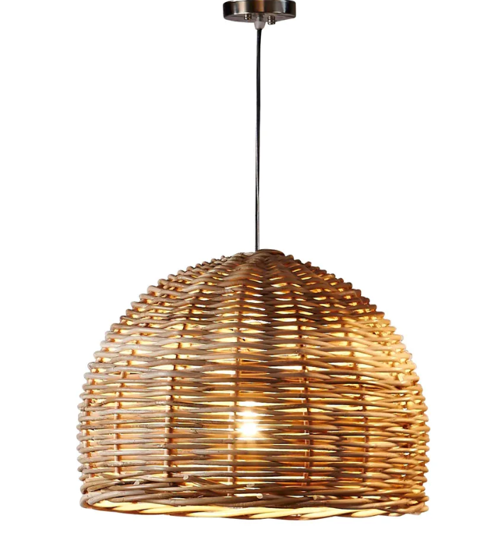 Rattan Small Hanging Pendant Small