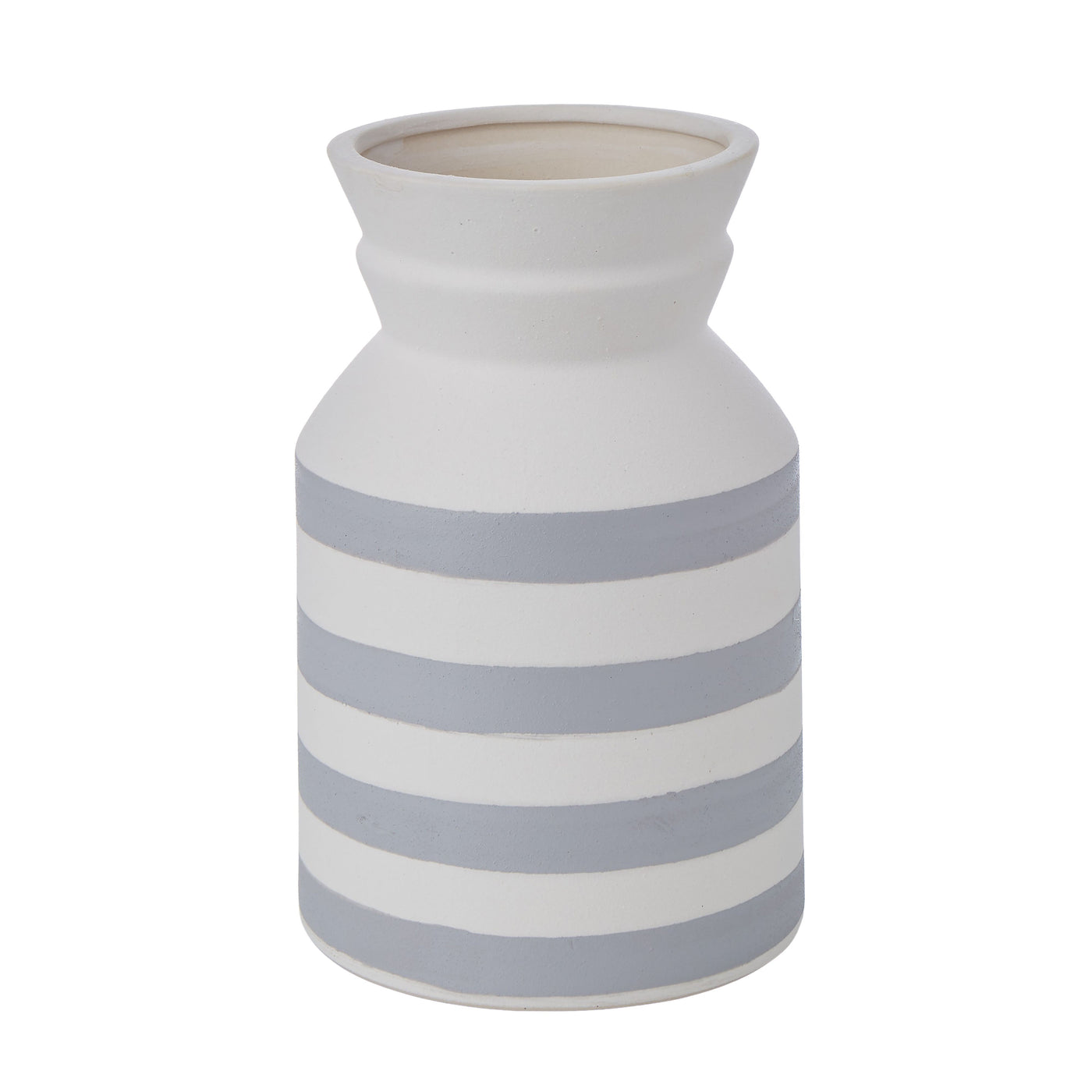 Wide Stripe Vessel Blue