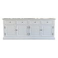 Parkhurst Four Drawers Sideboard White