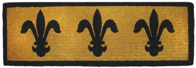 Fleur De Lys Long Doormat