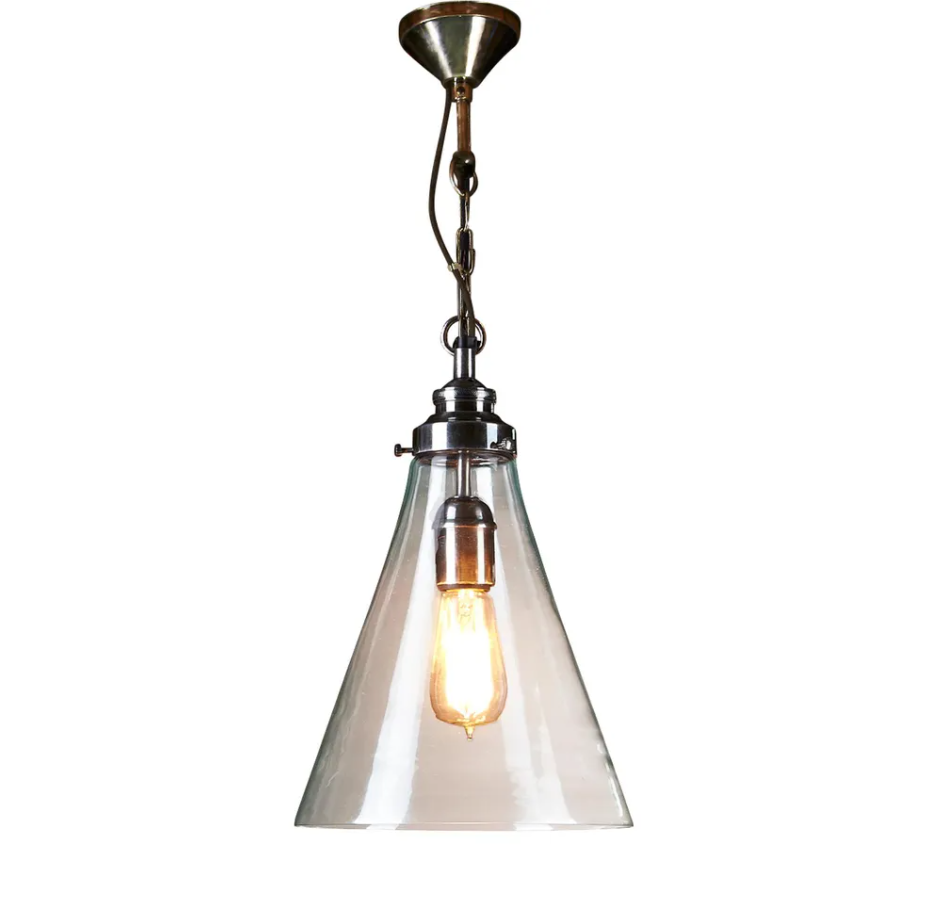 Gadsden Small Glass Hanging Lamp
