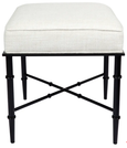 Hacienda Stool - Natural Linen