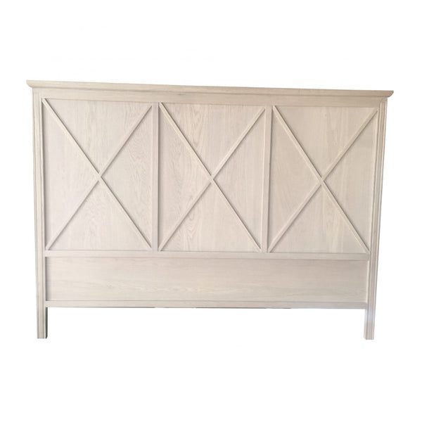 Harvey Bedhead Weathered Oak King