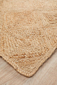 Layla Hatch Natural Rug
