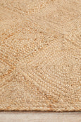 Layla Hatch Natural Rug