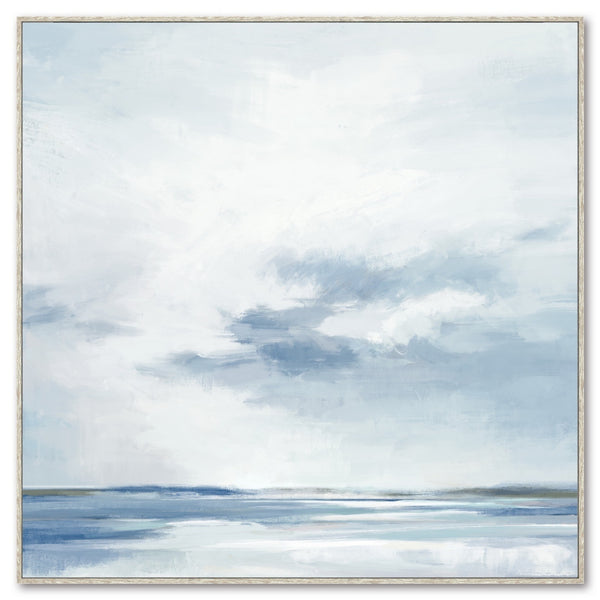 Sea Sky Framed Canvas
