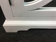 Keats Mirror Sideboard White