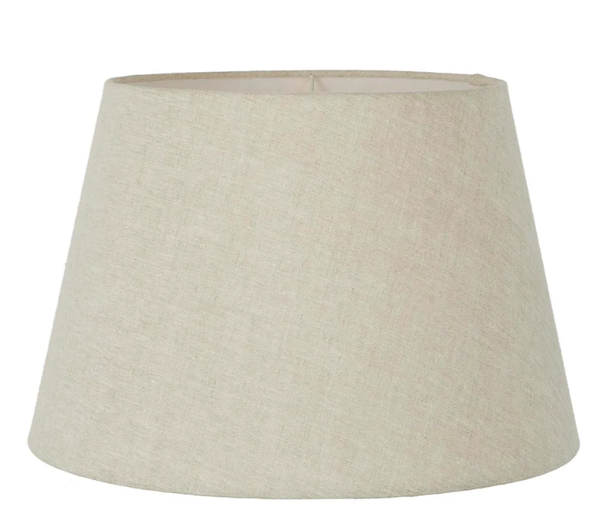 Linen Taper Lamp Shade Light Natural