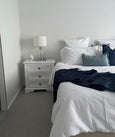 Marlow Lamp on bedside